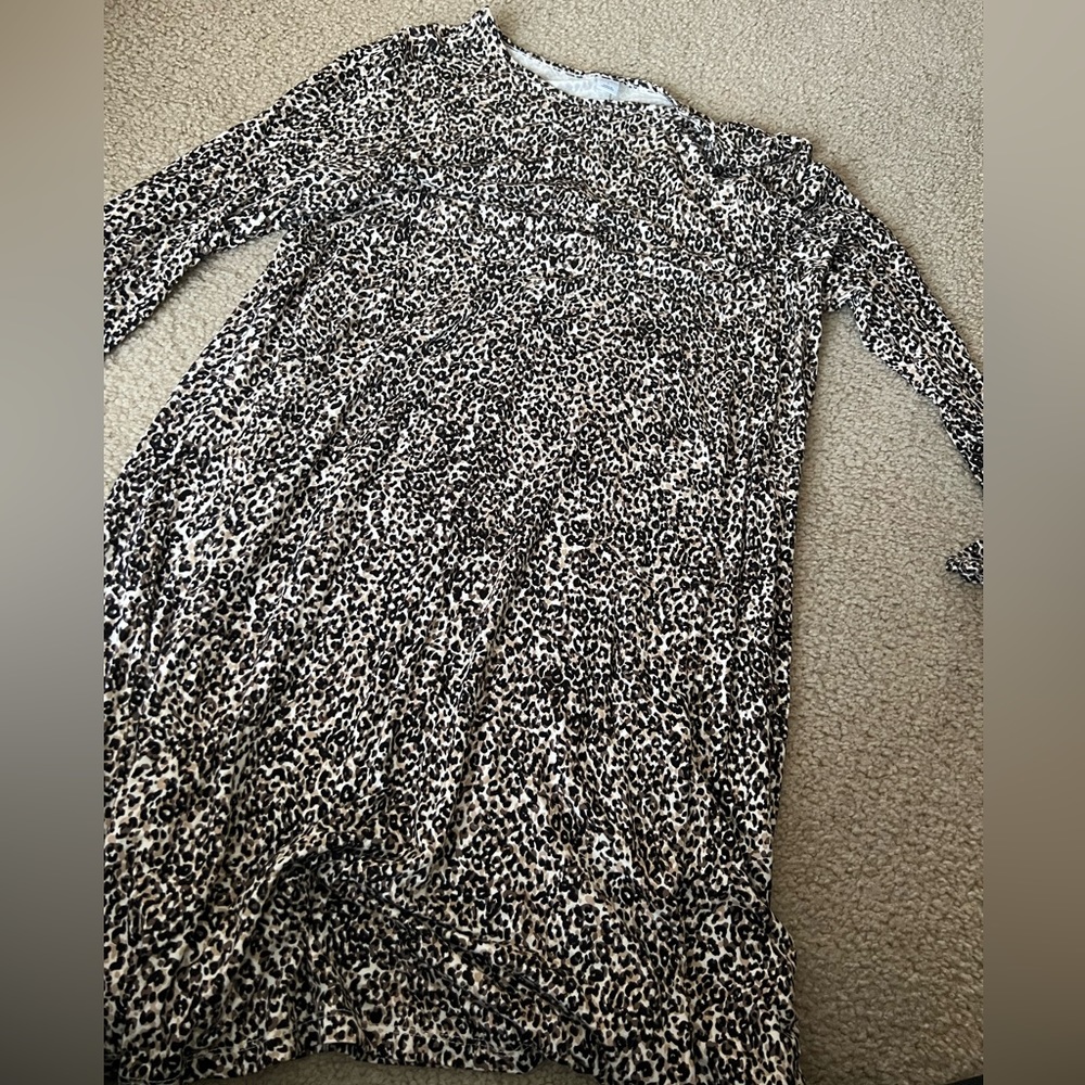 Old Navy Cheetah Print Dress
